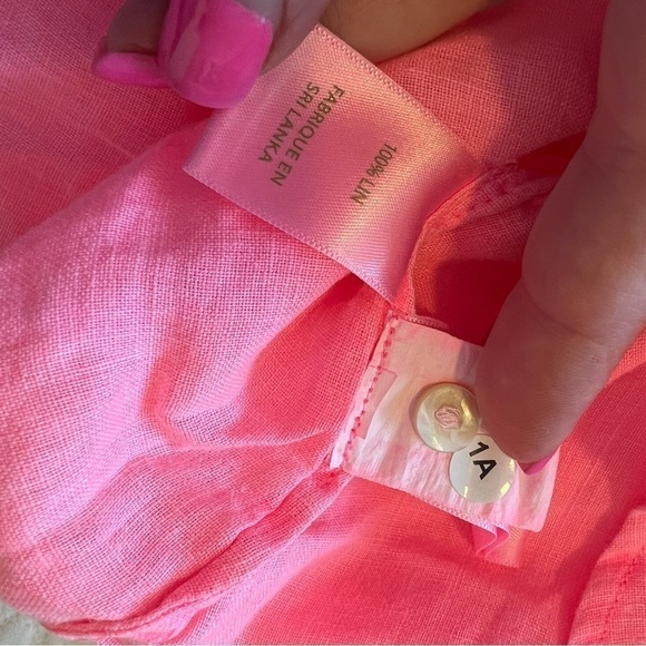 Lilly Pulitzer Sea View Linen Button Down Top - Picture 11 of 15